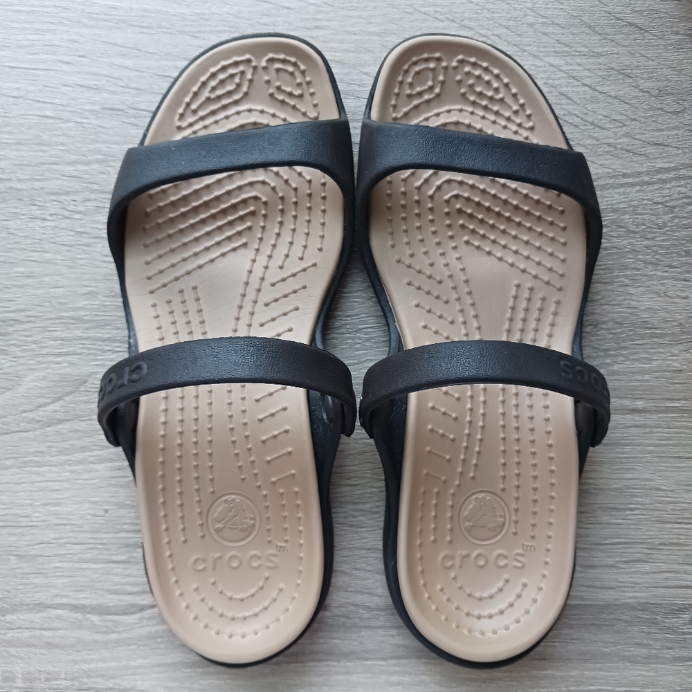 🌷 Crocs Cleo Open Toe Slide Sandal - Picture 7 of 13